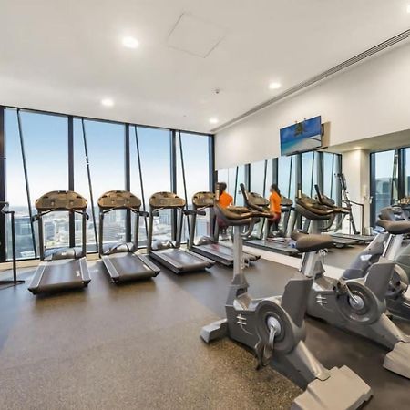 Skyline Serenity 1 Bedroom Oasis With Pool Spa & Gym Melbourne Eksteriør bilde